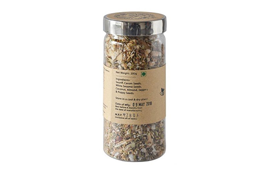 Library of Nuts Gaund, Gud & Gossip Assorted Digestive Mouth Freshner   Jar  200 grams